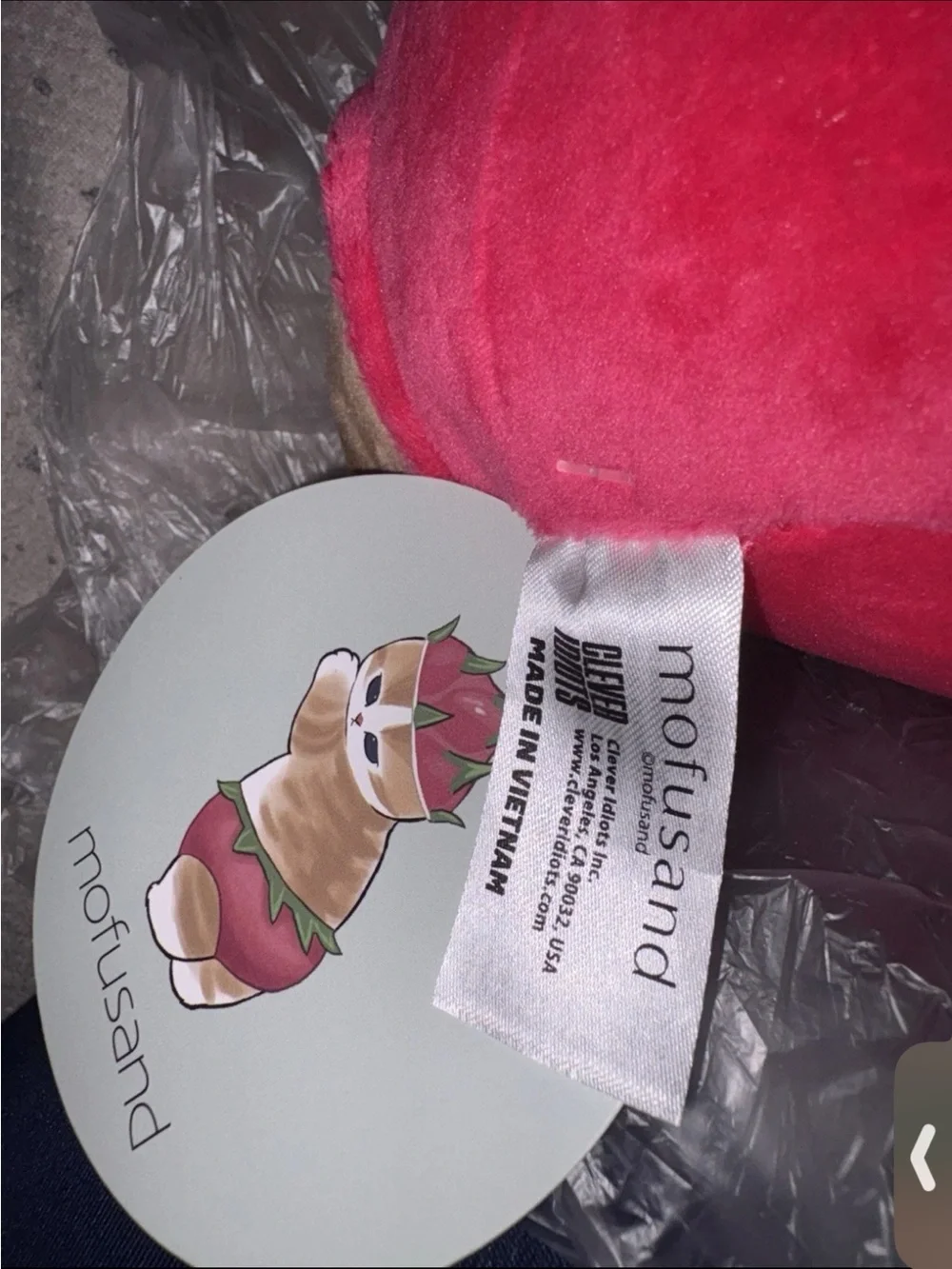 New Mofusand nyan fruits 12 inch‎ plush
